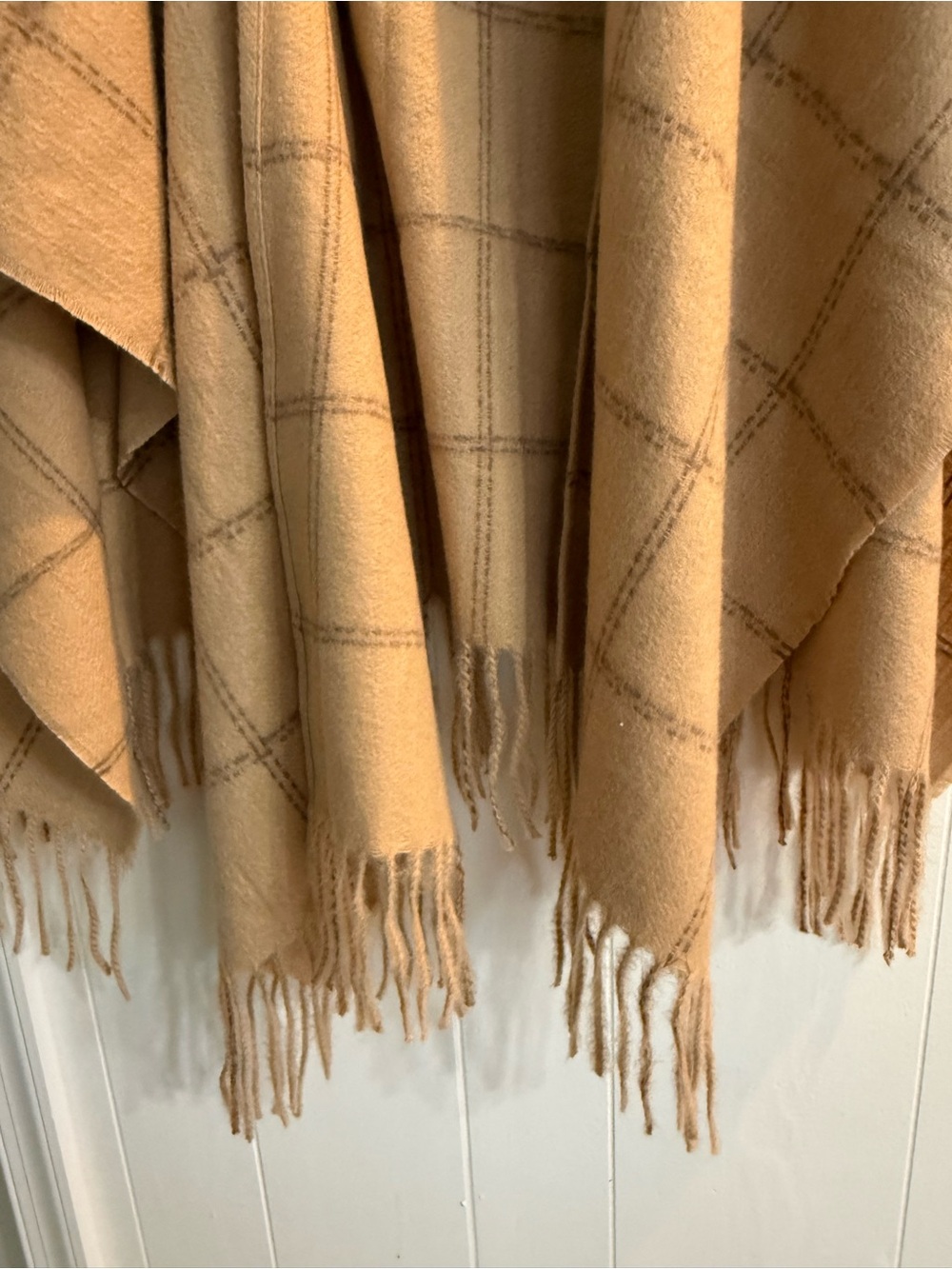 Talbots Plaid Ruana Cape - Picture 5 of 5